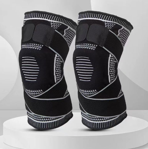 Rodillera de Silicona para Deporte – Soporte Profesional para Correr y Entrenar