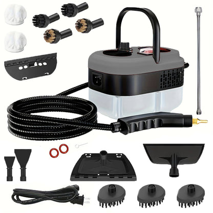 🔥 ¡Limpieza Profesional en Casa! Limpiador a Vapor 2500W de Alta Presión – Sin Químicos y Súper Potente