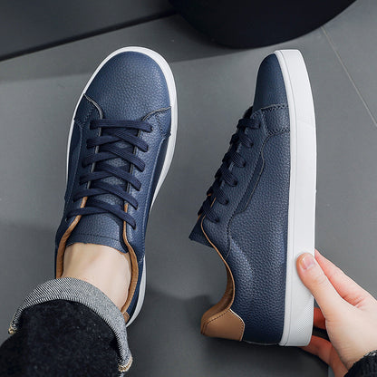 👟 White Sneakers for Men Low-Cut – Casual Spring & Summer Style