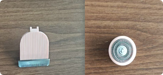 Depiladora Corporal 2 en 1 para Mujer – Rasuradora Eléctrica de Doble Cabezal Wet & Dry