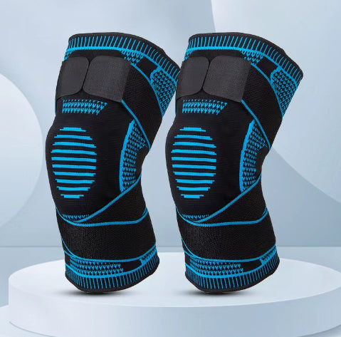 Rodillera de Silicona para Deporte – Soporte Profesional para Correr y Entrenar