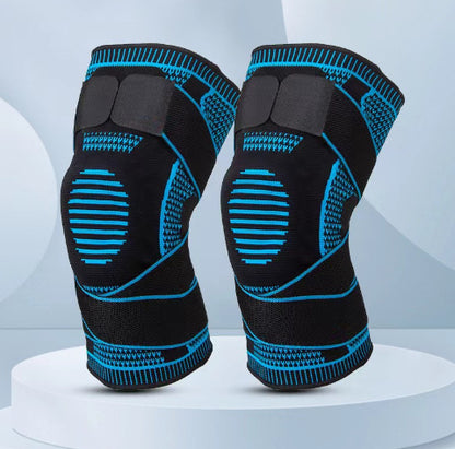 Rodillera de Silicona para Deporte – Soporte Profesional para Correr y Entrenar