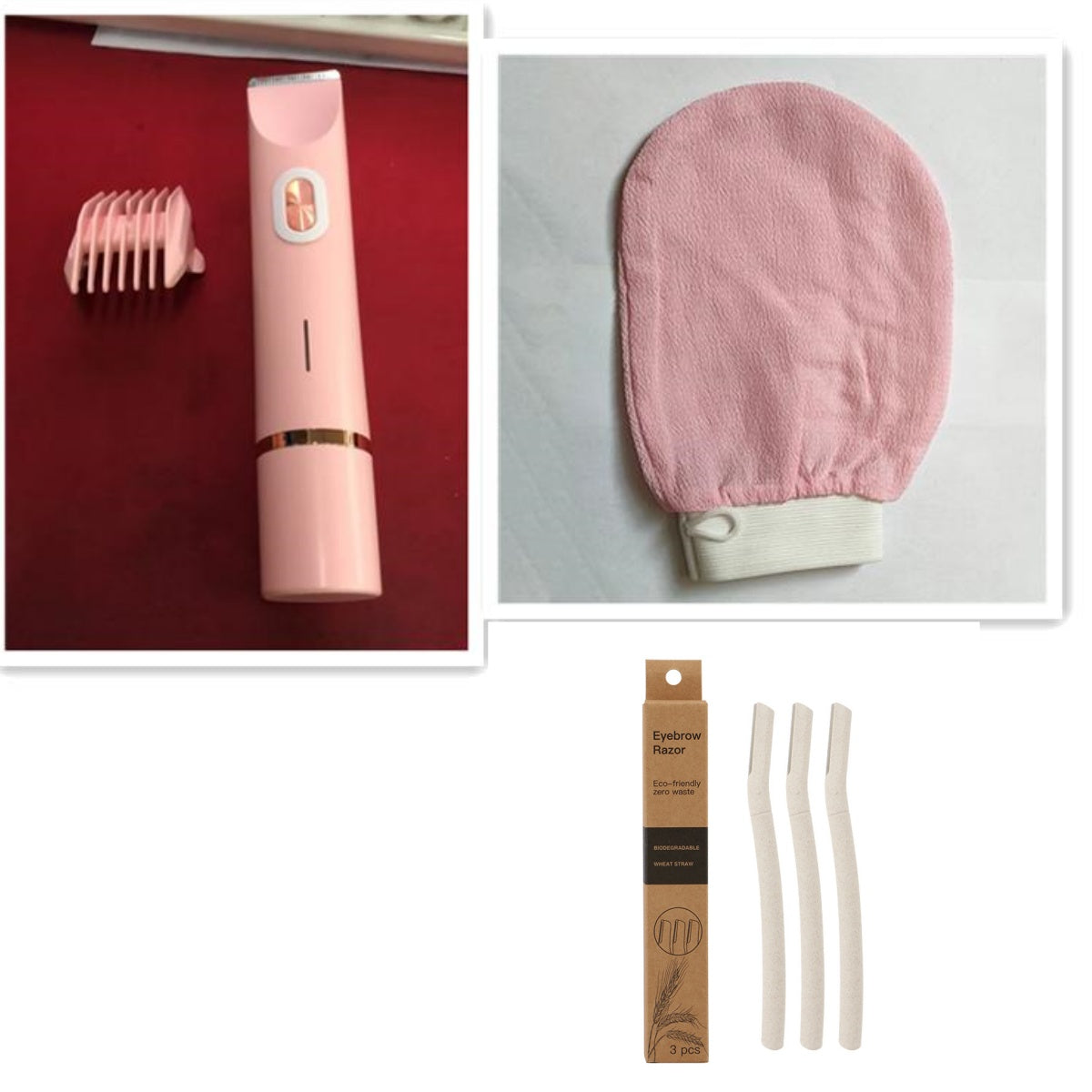 Depiladora Corporal 2 en 1 para Mujer – Rasuradora Eléctrica de Doble Cabezal Wet & Dry