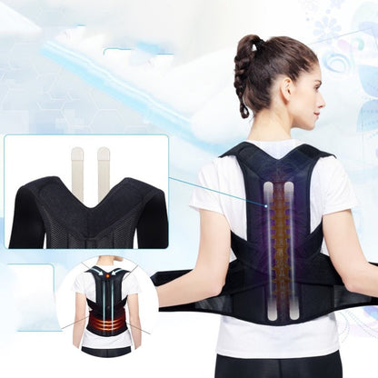 Corrector de Postura Ajustable – Soporte Lumbar y de Espalda para Escoliosis y Dolor