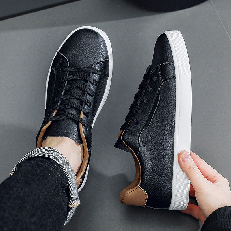 👟 White Sneakers for Men Low-Cut – Casual Spring & Summer Style