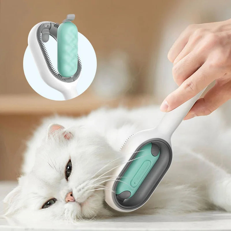 PetBrush – Cepillo de Aseo para Mascotas con Eliminación de Pelo Suelto