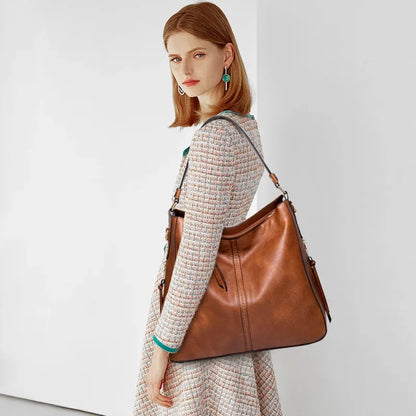 👜 Bolso de Cuero Cruzado – Estilo, Comodidad y Funcionalidad