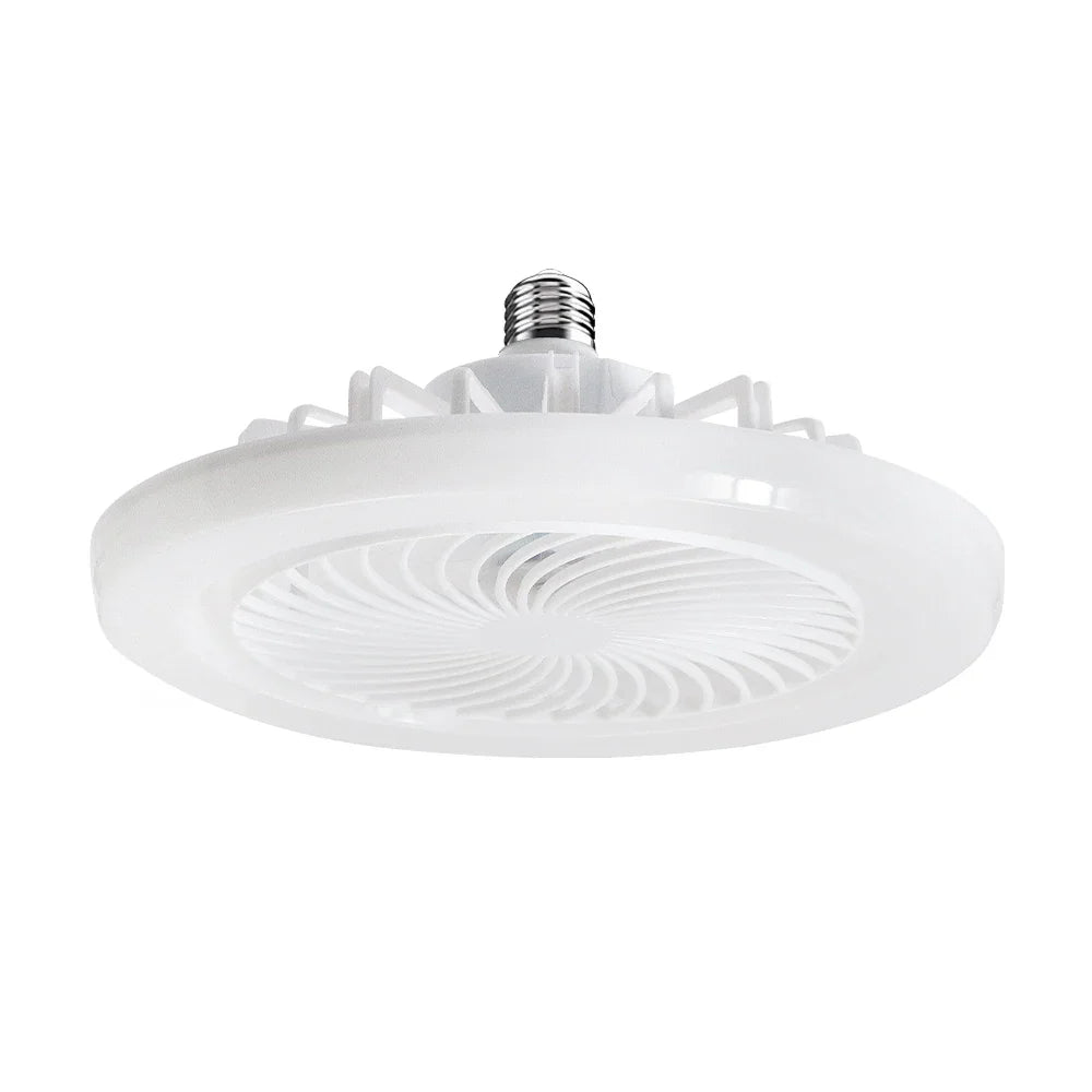 Ventilador de Techo LED con Luz Integrada y Control Remoto Silencioso