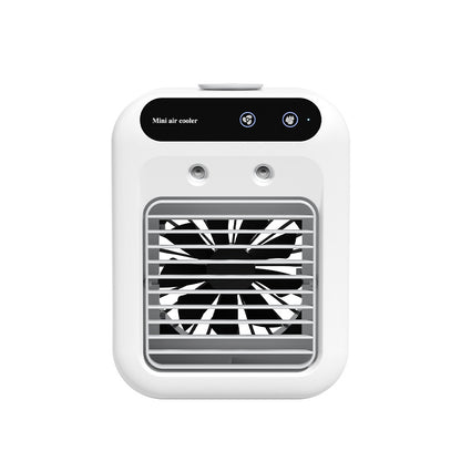 Mini Aire Acondicionado Portátil USB | Ventilador con Nebulización y Enfriamiento por Agua