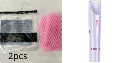 Depiladora Corporal 2 en 1 para Mujer – Rasuradora Eléctrica de Doble Cabezal Wet & Dry